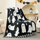 Gothic Ghost Throw Blanket
