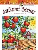 Autumn-themed Adult Coloring Book